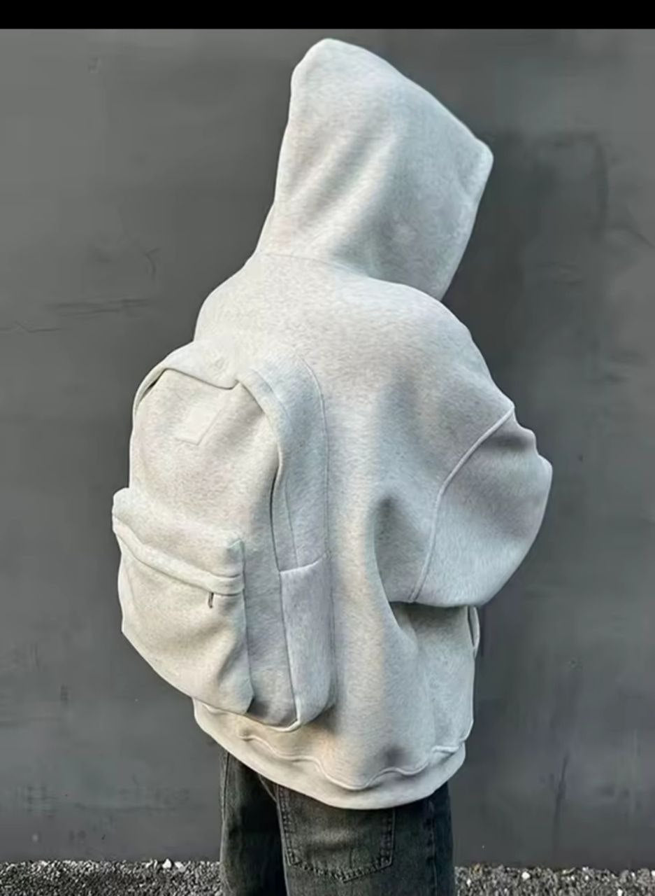 هودي ثلاثي الأبعاد بتصميم حقيبة ظهر – ستايل مميز ولا أروع