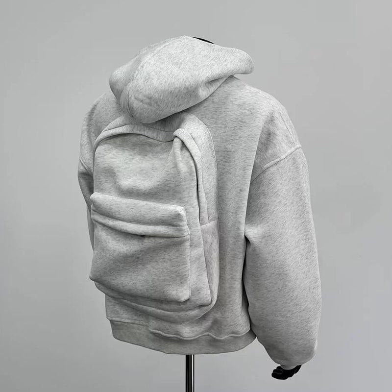 هودي ثلاثي الأبعاد بتصميم حقيبة ظهر – ستايل مميز ولا أروع